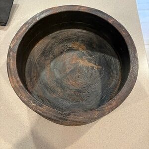 Studio McGee wood decorative bowl